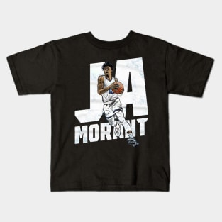 ja morant basketball Kids T-Shirt